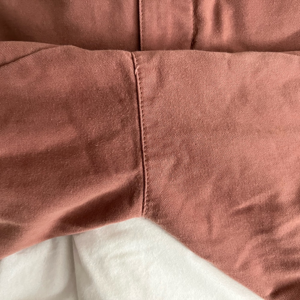 Aritzia Sunday Best Jaden High Waisted Chino Pant 6 GD Chocolate Sorbet - Picture 8 of 8